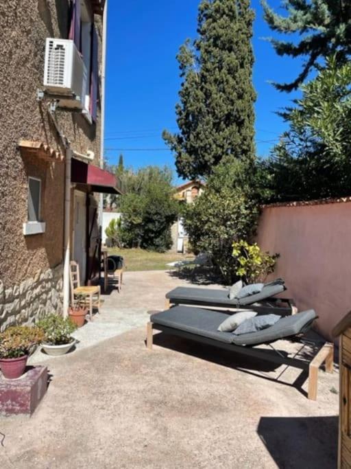 Chambres D'Ete Aux Lecques A 100 M De La Mer Saint-Cyr-sur-Mer Dış mekan fotoğraf